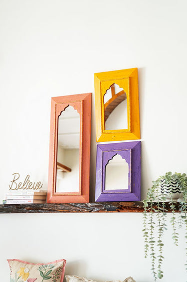 Aurum Mughal Mirror set of 3