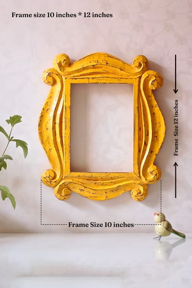 F-R-I-E-N-D-S Signature Hand Carved Hollow Frame-Small