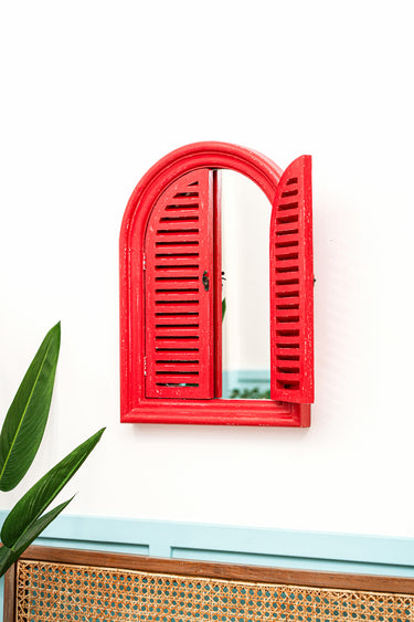 Arched Window Mirror