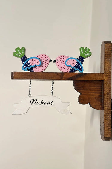 Birdie Name Plate