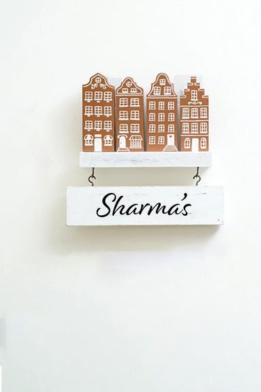 Miniature Skyline Name Plate