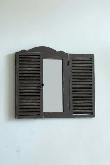 Large Vintage Farmhouse Window Mirror