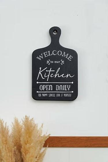 Welcome to Our Kitchen Chopping Board