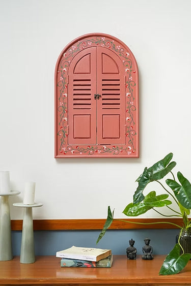 Window Mirror-Wildflower whimsy