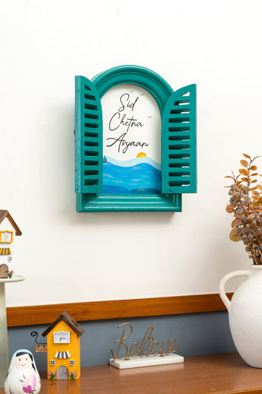 Beach Window Name Plate
