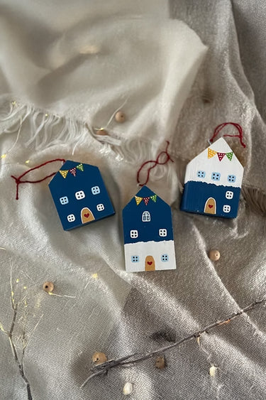 Santorini Miniature House set