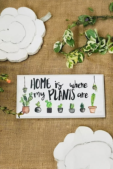 Home is where my plants are