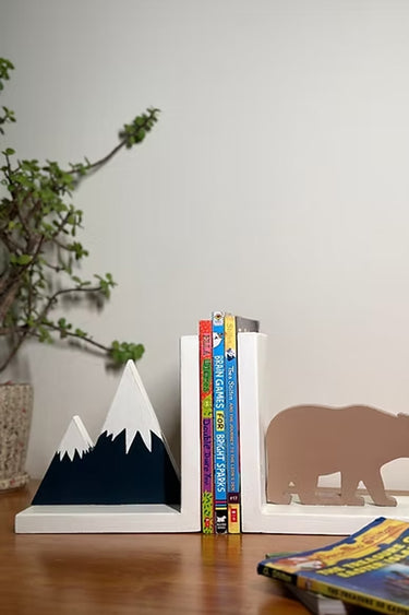 Mountain & Bear Bookends