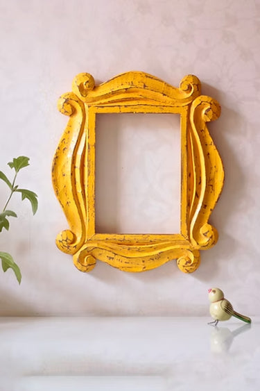 F-R-I-E-N-D-S Signature Hand Carved Hollow Frame-Small