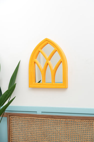 Designer Triangle Mirror
